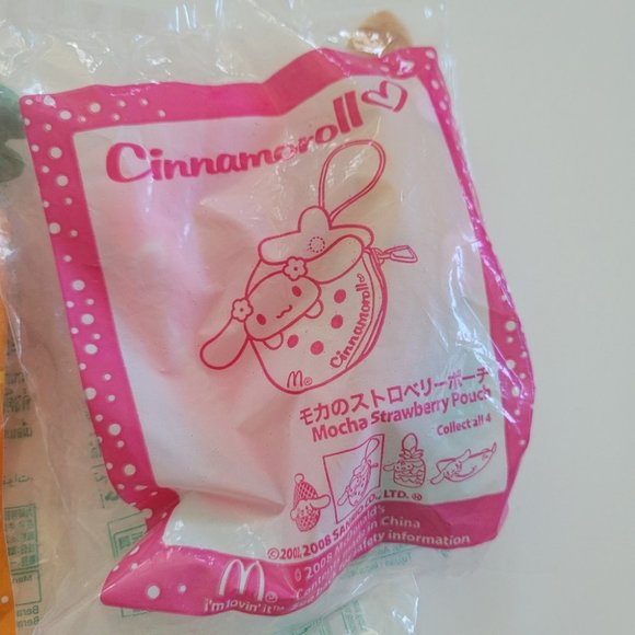 SANRIO MCDONALDS Limited Happy Meal Hello Kitty & Cinnamonroll Stuff Toy Set - Picture 5 of 10